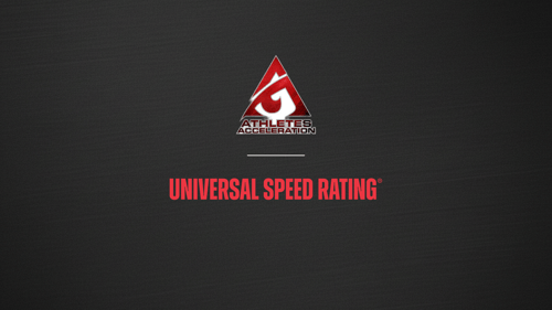 Universal Speed Rating Named the Official Performance Data Partner of Athletes Acceleration